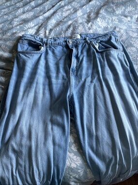 Reformation Val Lived-in Straight Jean